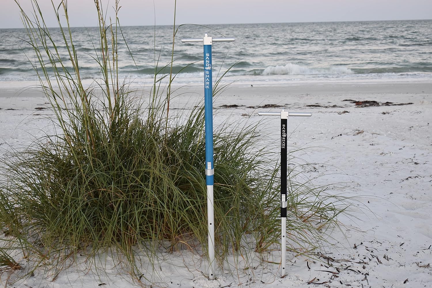Ultimate XL Boat Sand Anchor by SandShark. Adjustable, Folds Up for Compact Storage. Screw Auger Design Holds & Protects Boats and Pontoons. Secures in Shallow Water, Beach, Sandbar w/Case - Image 3