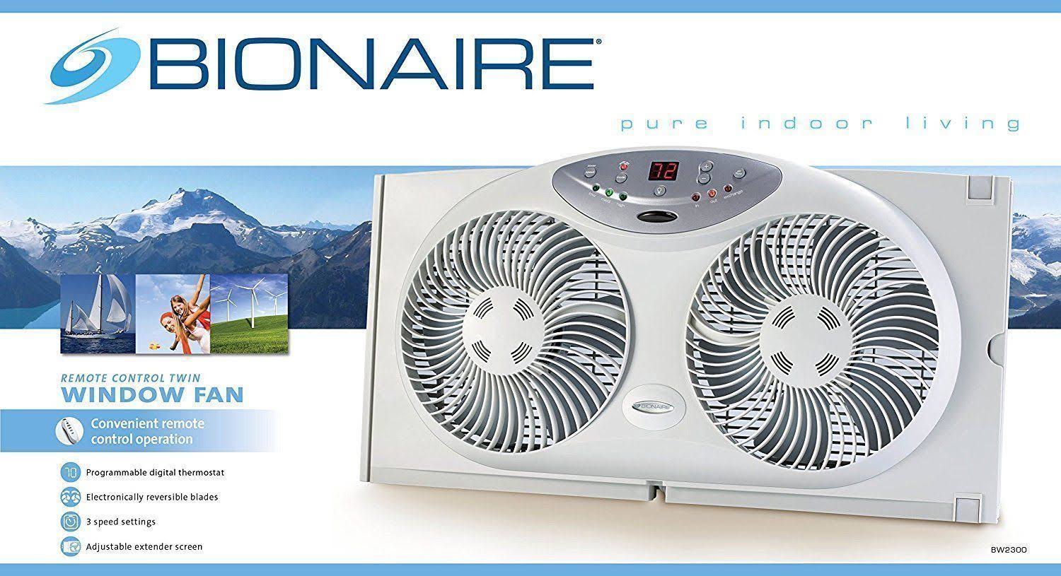 Bionaire Twin Window Fan - Image 2
