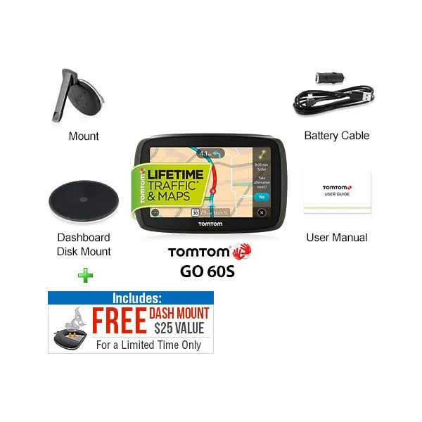 TomTom Go 60 S GPS Navigator - Image 5