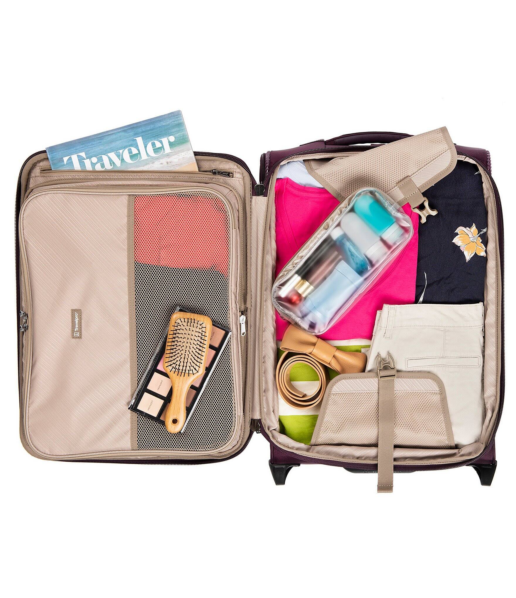 Travelpro Crew Versapack Max Carry-On Expandable Rollaboard – Patriot Blue - Image 9