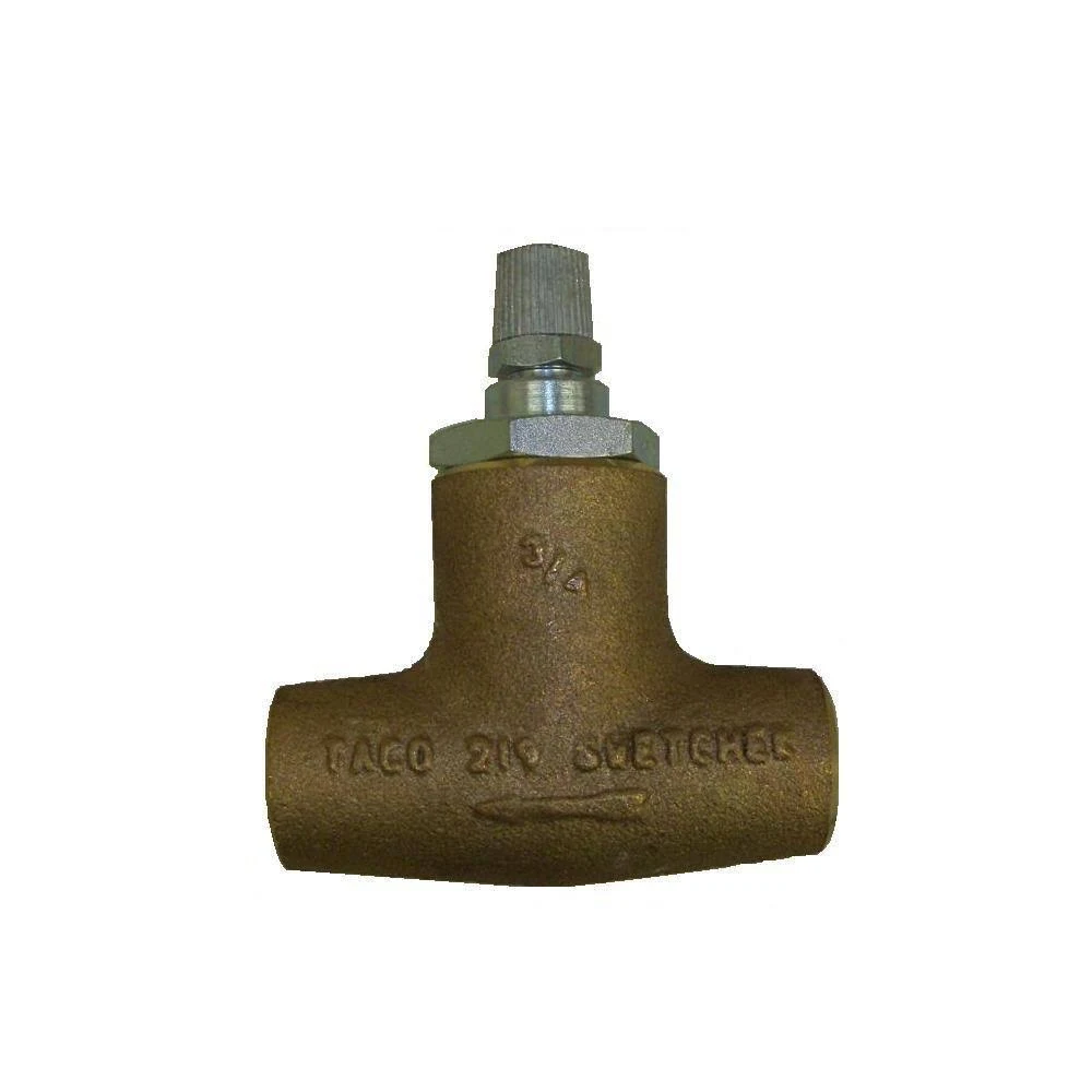 Taco 219-4 3/4×22 Sweat Bronze Horizontal Flo-Check Valve - Image 2