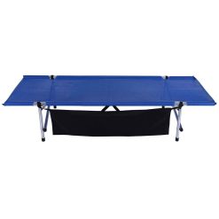 Camp Time Roll-A-Cot Folding Camp Cot, Regular, Royal Blue